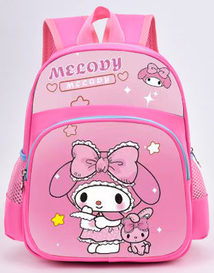 Cute Cartoon Stitch Kids Backpack for Kindergarten and School, Breathable and Waterproof Design with Thick Shoulder Straps