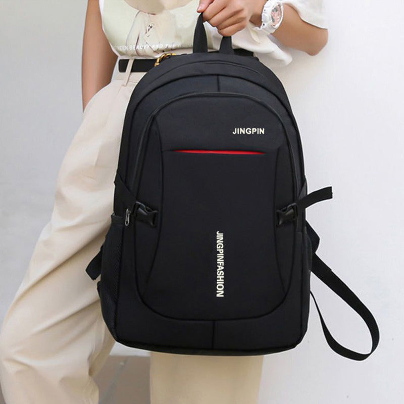 Fashionable Nylon Backpack for Women, Large Capacity with Multiple Pockets and Durable Design for Daily Use