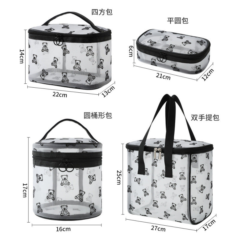 Cosmetic Bag Female Portable Toiletry Bag Large Capacity Travel Cosmetics Storage Portable