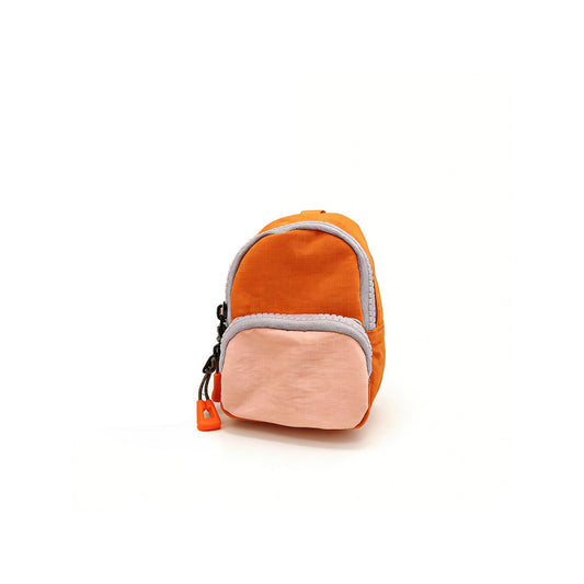 Minimalist Color-blocked Compact Wallet Bag for Daily Use and Casual Styling
