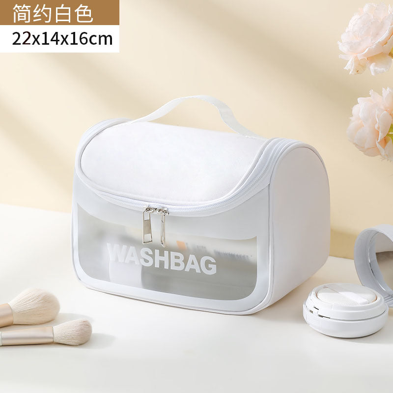 Portable Portable Large Capacity Waterproof Women's Cosmetic Bag Travel Toiletry Bag
