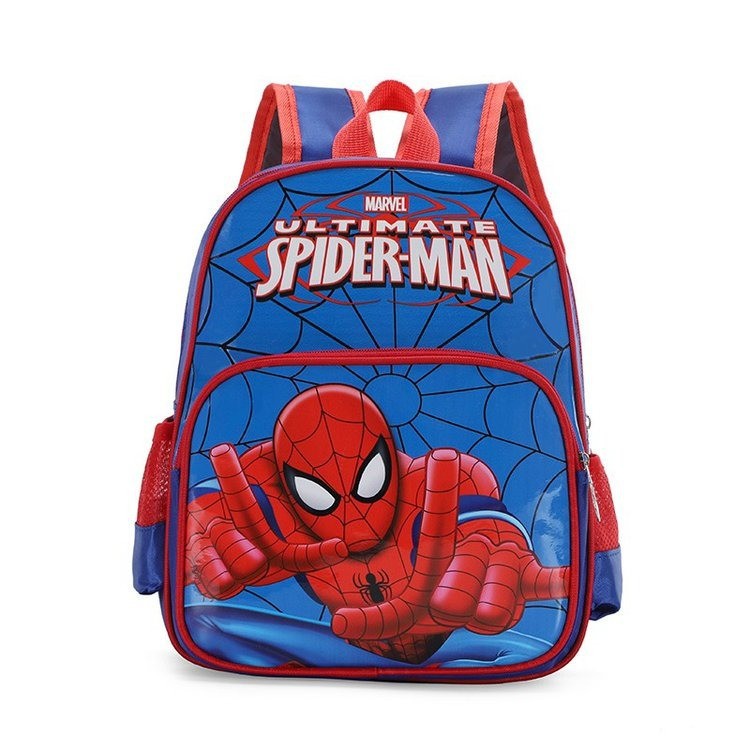 Spider-Man Cartoon Children's Schoolbag Breathable Burden Reduction Cute Backpack