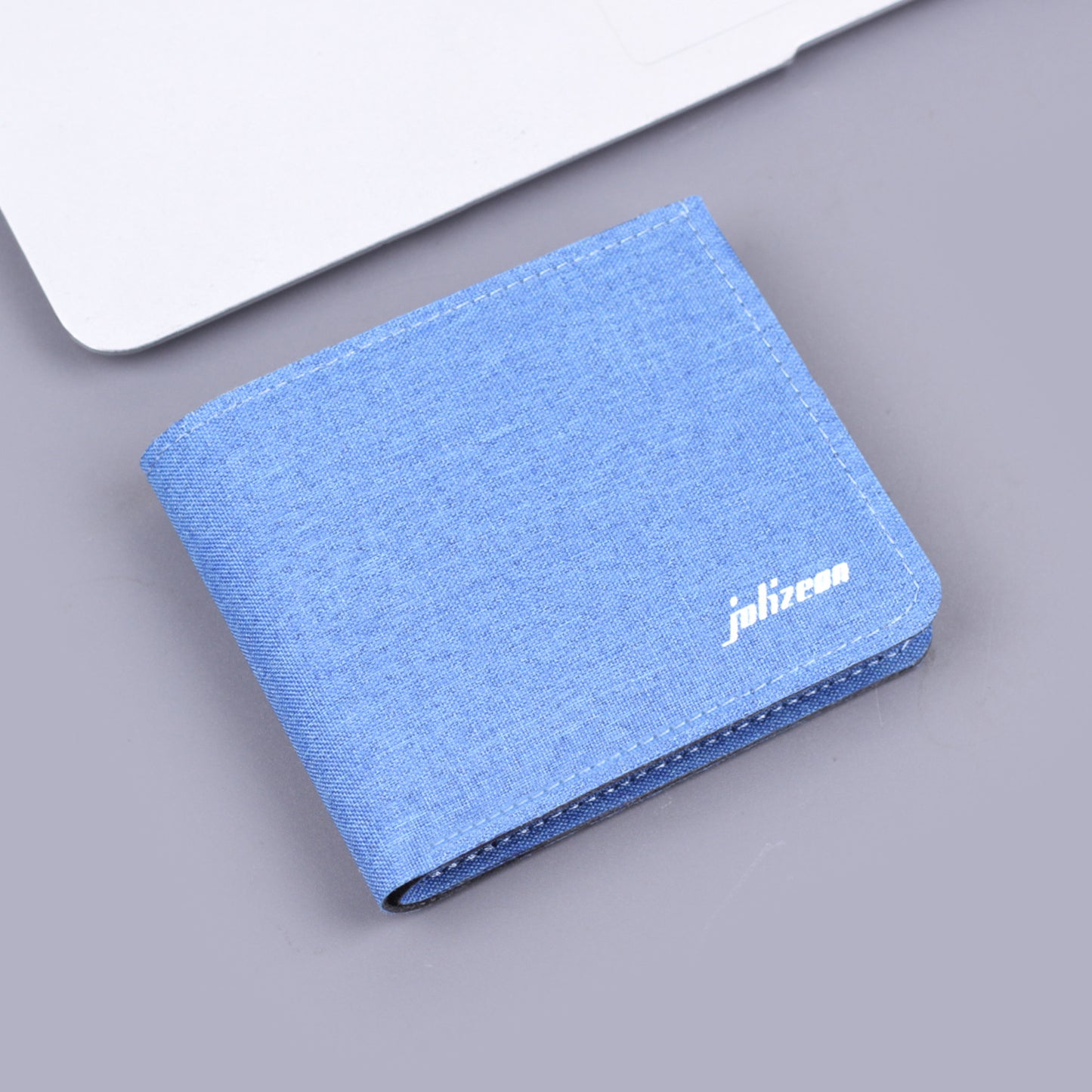 Ultra-Thin Canvas Wallet for Men with Breathable Design and Elegant Stitching Details