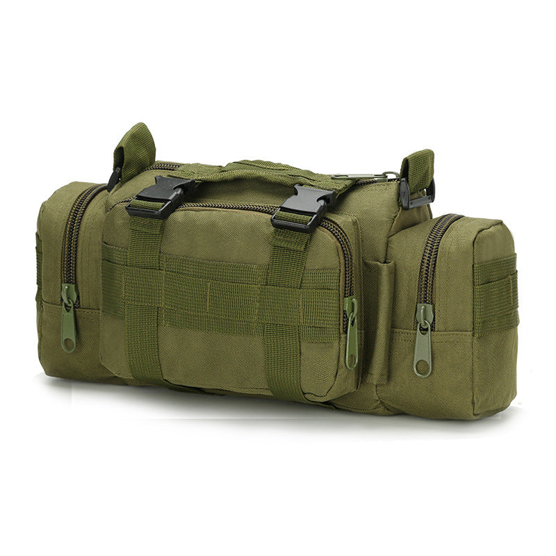 Multi-Functional Outdoor Tactical Waist Bag with Waterproof & Durable Oxford Fabric for Hiking, Fishing, Running, and Photography