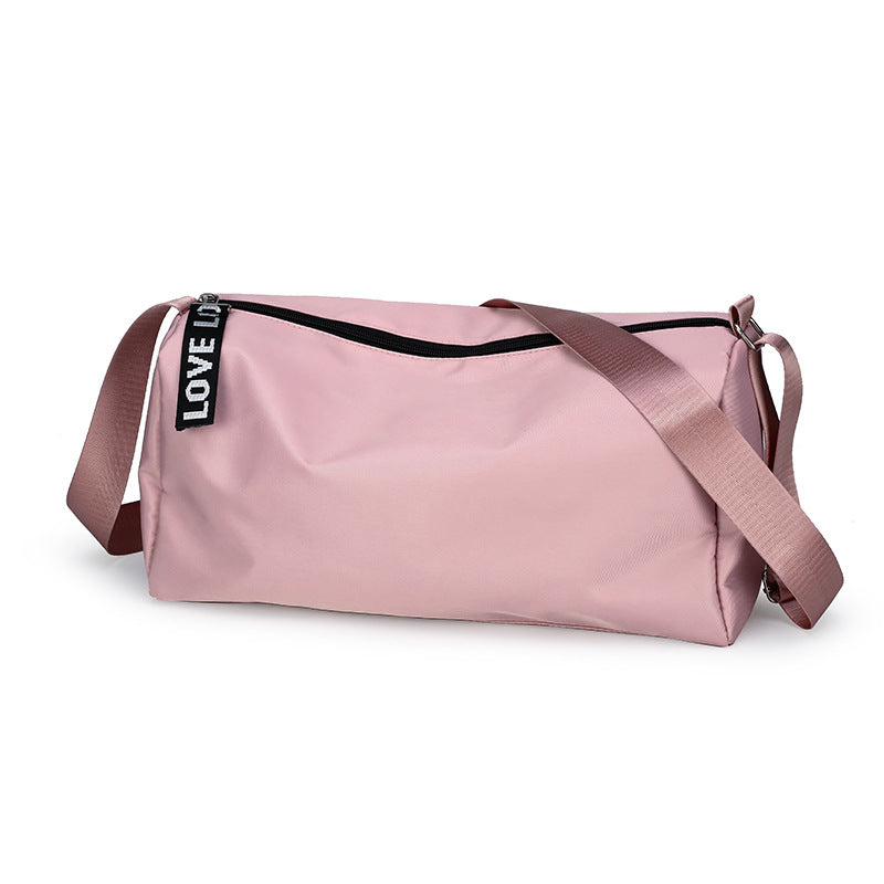 Unisex Duffle Bag with Zipper Closure, Water-Resistant Oxford Fabric, Perfect for Travel, Gym, and Daily Use