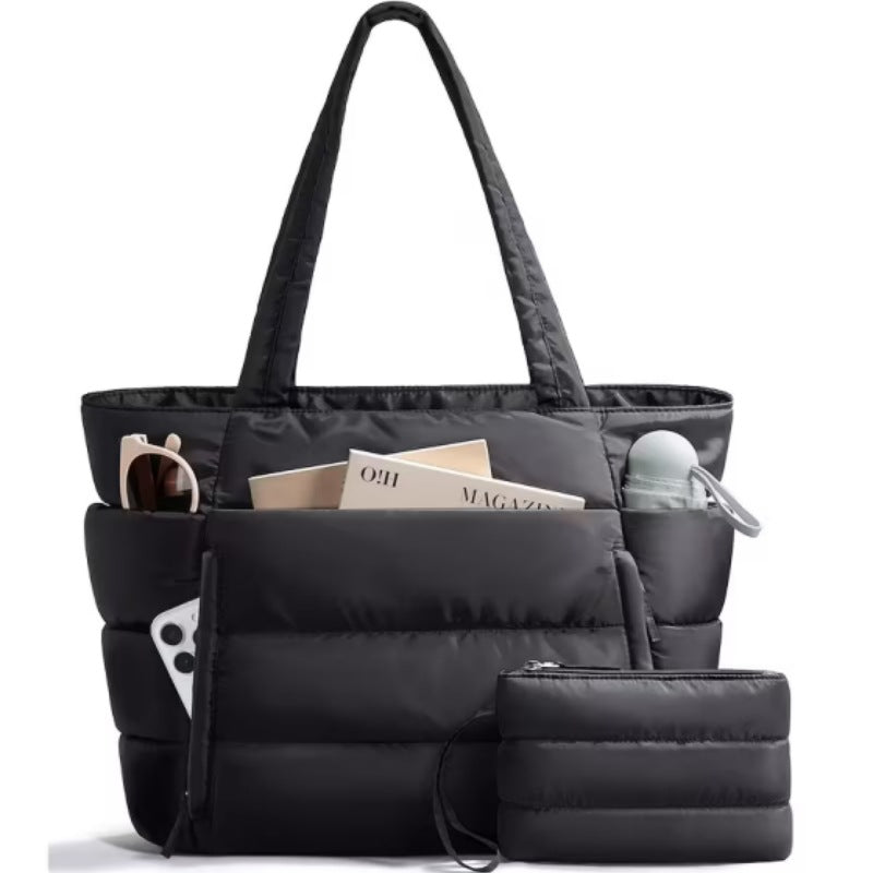 Handbag Multi-Compartment Tote Bag Short Trip Luggage Bag Shoulder Bag