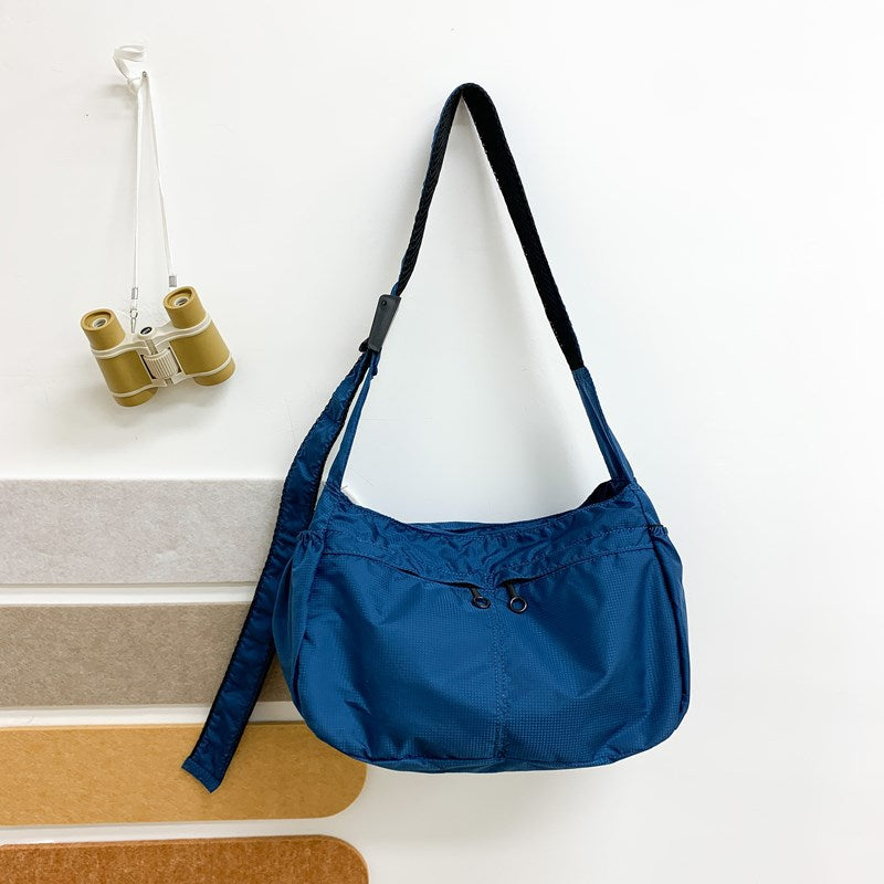 Stylish Lightweight Nylon Shoulder Bag with Large Capacity and Waterproof Design for Everyday Use