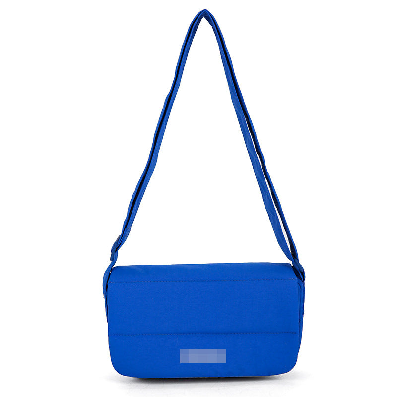 Fashion Quilted Messenger Bag Women's Simple and Practical Daily Shoulder Small Square Bag