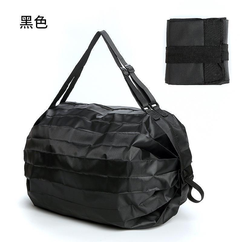 Foldable Supermarket Shopping Bag Women's Travel Sling Bag Portable Large Eco-friendly Shopping Handbag