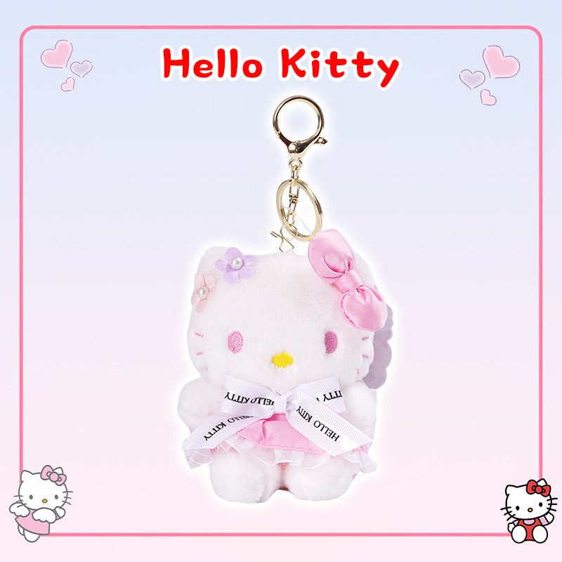 Girls Crossbody Bag Strawberry Bear Plush Head-Shaped Satchel Cute Animal Shape