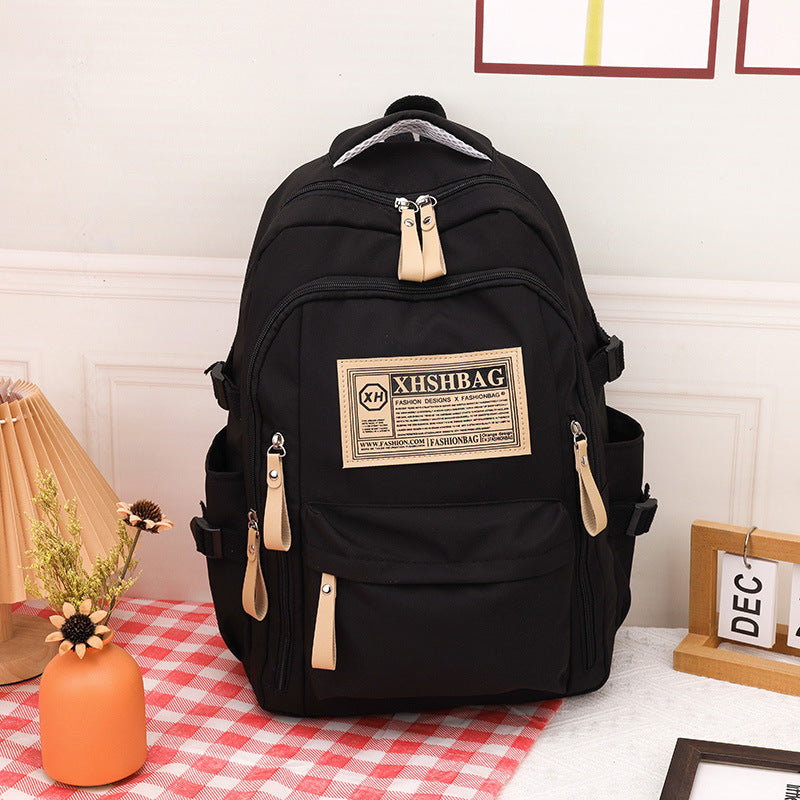 Large Capacity Fashion Backpack for Students and College Kids with Comfortable Ergonomic Design and Modern Stylish Look