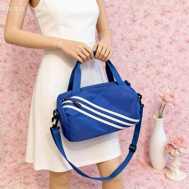 New Fashion Sporty Crossbody Bag with Large Capacity, Simple Design for Daily Commute and Fitness