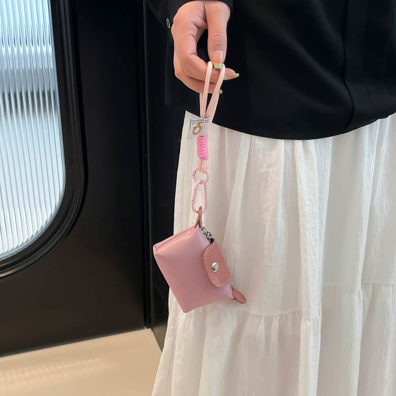 Summer New Beautiful Exquisite Small Handbag for Women Western Style All-Matching Casual Contrast Color Lanyard Bag