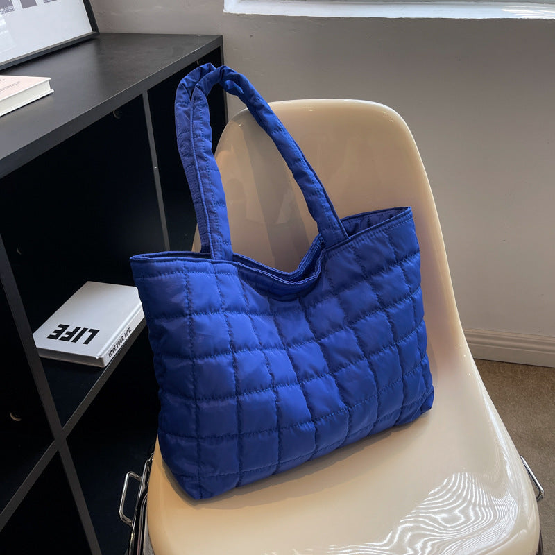 Underarm Bag Women's Fashion Casual Large Capacity New Korean Style Simple Western Style Shoulder Messenger Tote Bag
