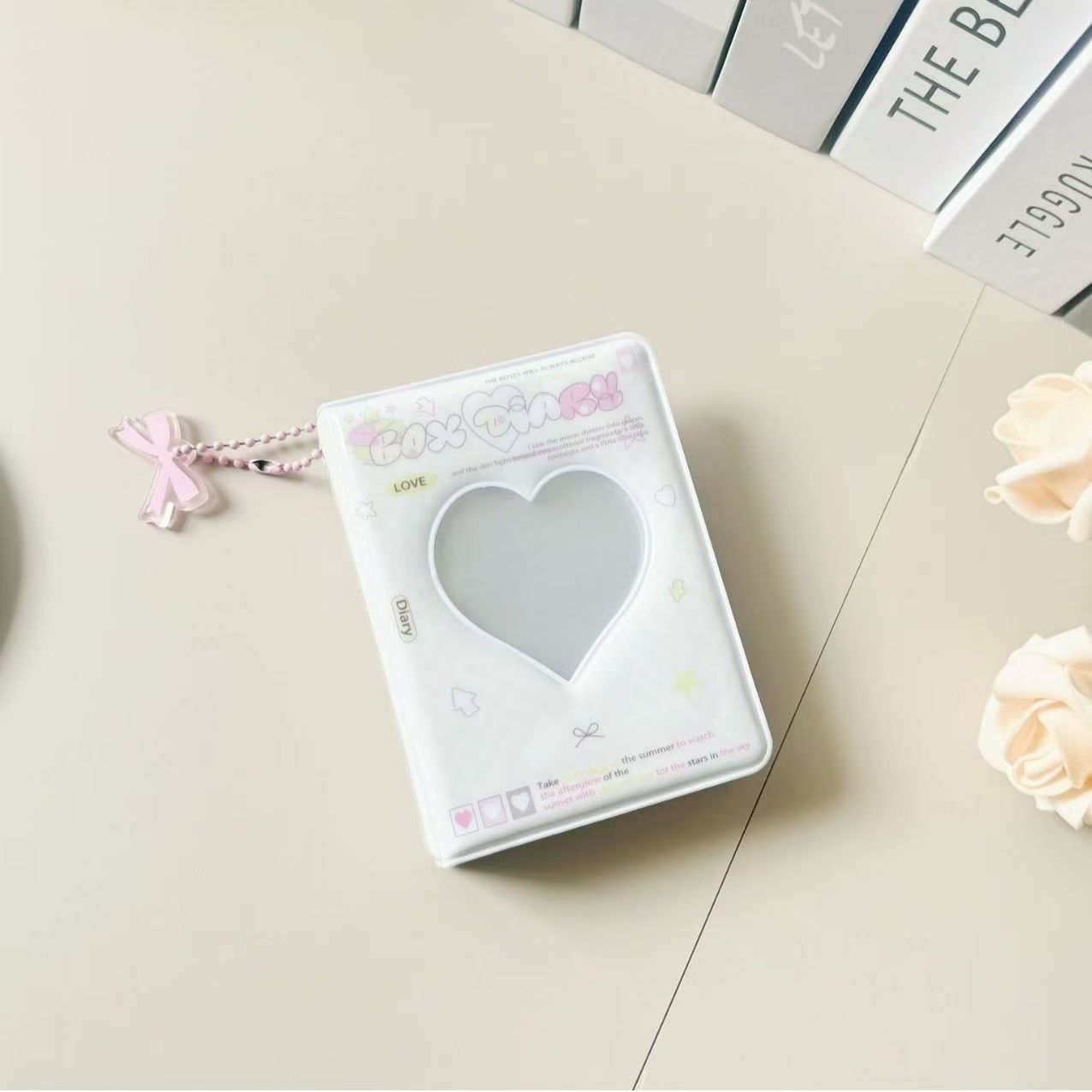 New Bow Card Binder One Palace Grid 3-Inch Polaroid Star-Chasing Storage Mini Truck My Little Pony Business Card Storage Book
