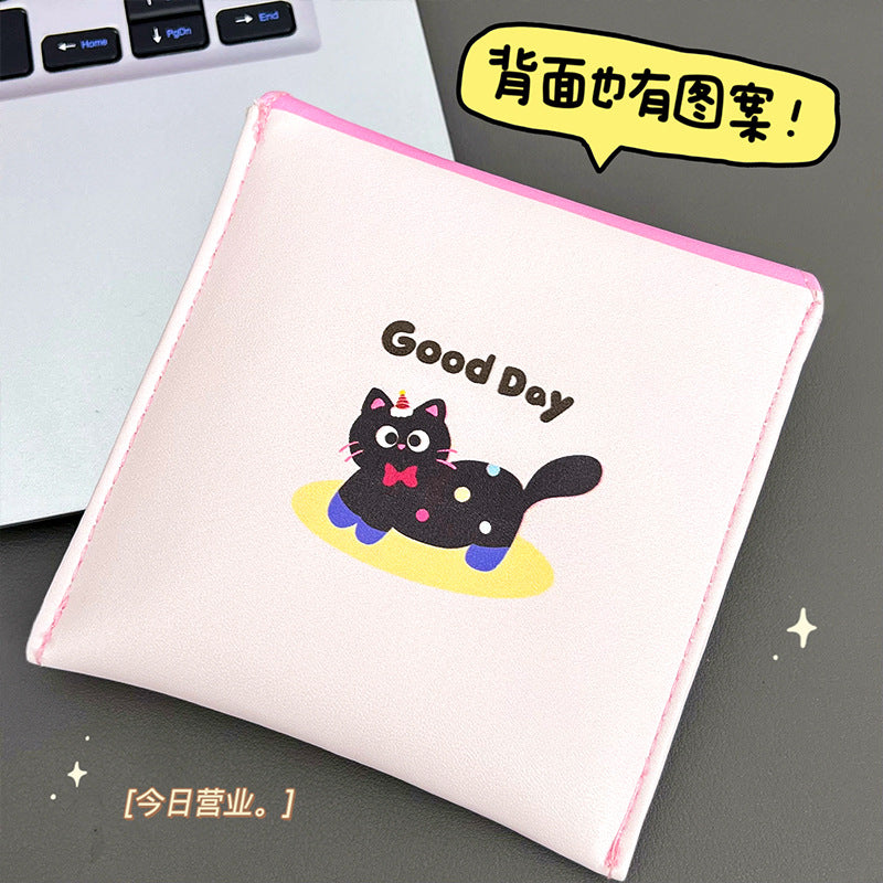 Cute Coin Purse Cartoon Portable Aunt Towel Storage Bag Creative Portable Sanitary Napkin Storage Bag Female