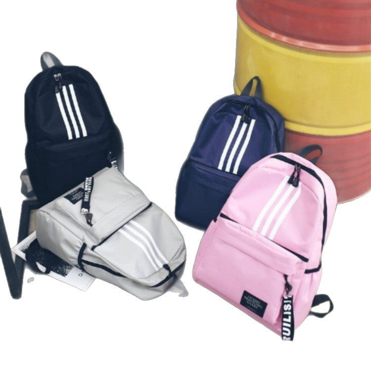 2025 New Fashion Lightweight Backpack for Men and Women, Large Capacity Campus Travel Bag with Arc Shoulder Straps and Oxford Fabric