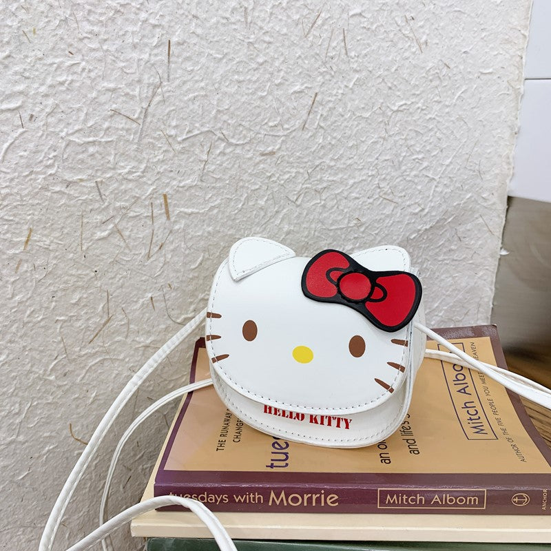 Japanese Style Cartoon Cute Mini Bag Children's Crossbody Lipstick Coin Purse Cat