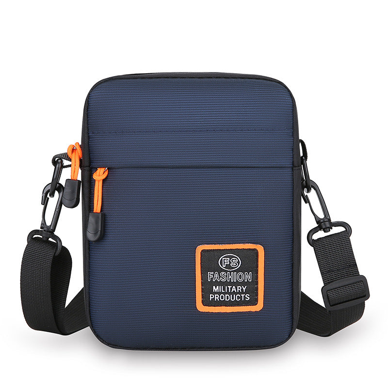 Men's Fashion Messenger Bag Outdoor Travel Multifunctional Shoulder Bag Expansion Design Trendy Backpack