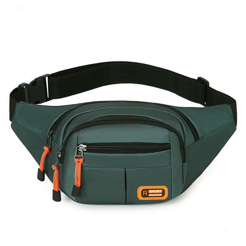 Thickened New Waist Bag Large Capacity Waterproof Slanted Chest Bag Wear-Resistant Portable and Versatile Mobile Phone Bag