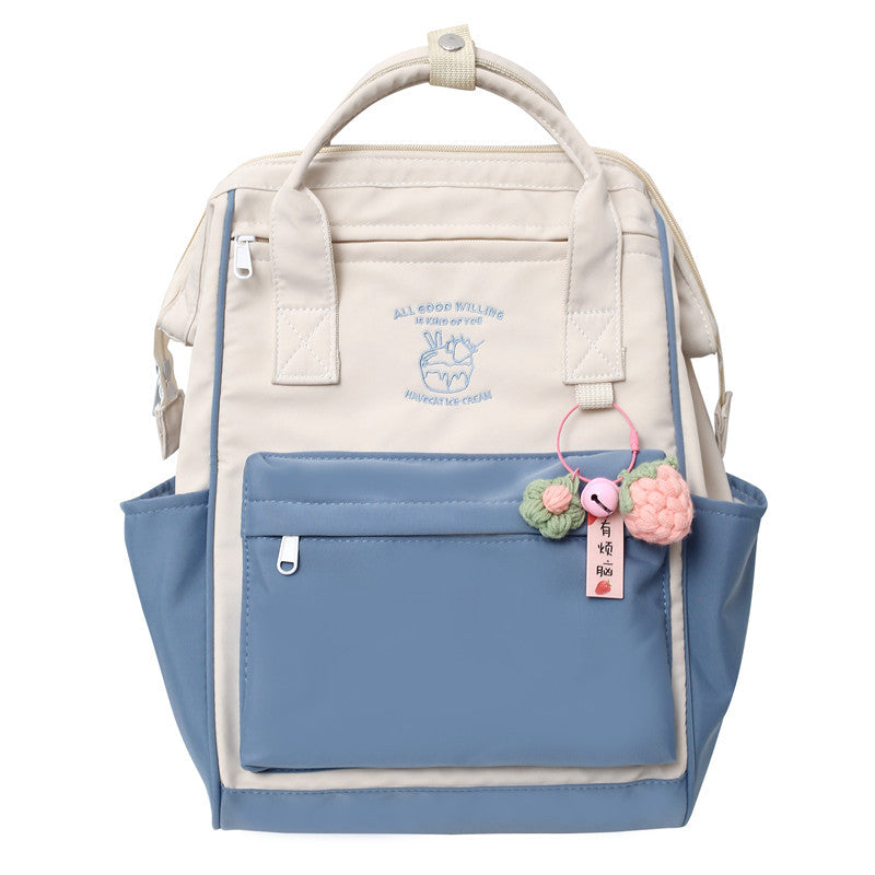 Mori Style Partysu Backpack Women's Cute Schoolbag Waterproof and Hard-Wearing Everyday Joker Student Backpack