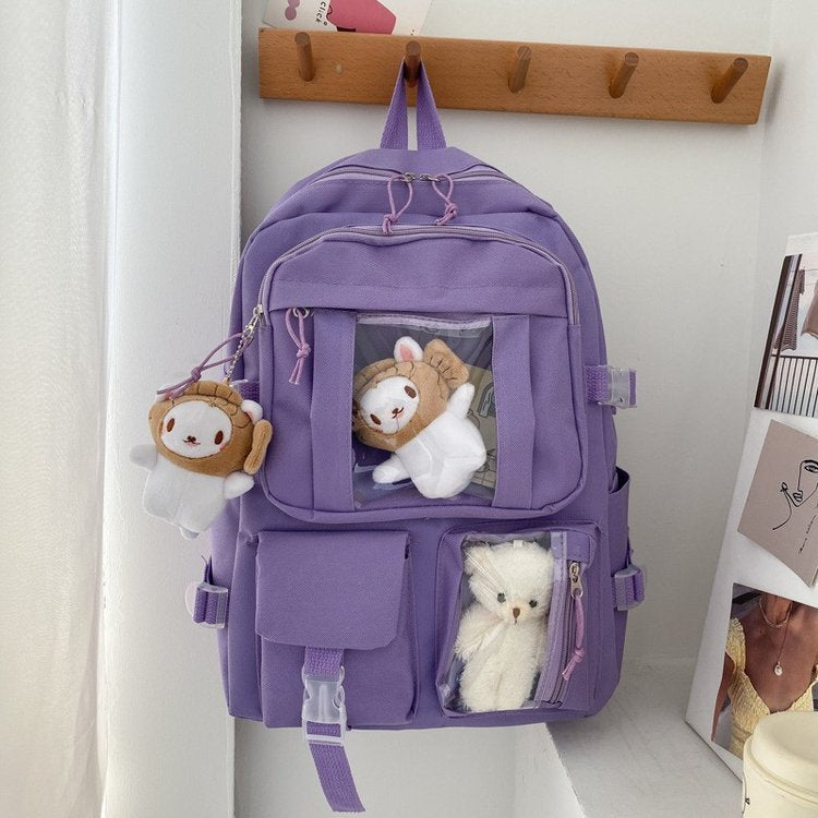 Cute Korean Style Backpack Student Everyday Joker Lightweight Backpack