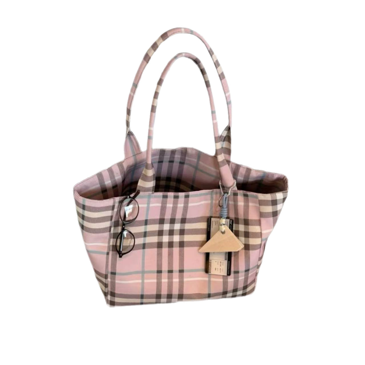 Korean Style Women's Tote New Large Capacity Shoulder Bag Daily Commute Student's Canvas Bag