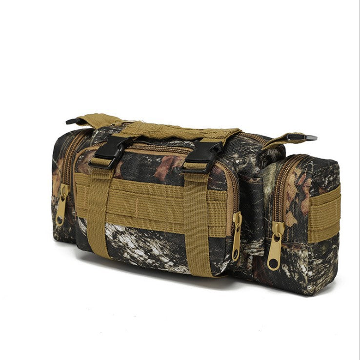 Multi-Functional Outdoor Tactical Waist Bag with Waterproof & Durable Oxford Fabric for Hiking, Fishing, Running, and Photography