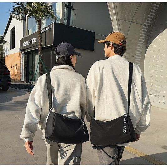 Shoulder Bag Men's Simple Travel Crossbody Casual Fitness Yoga round Bag Buggy Bag