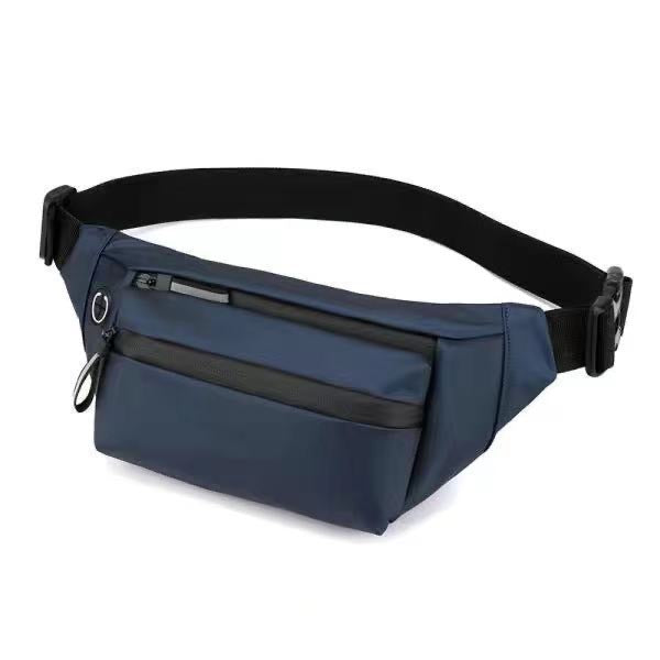 Fashionable Men's Waist Bag with PU Leather, Durable Design for Outdoor Travel and Casual Wear