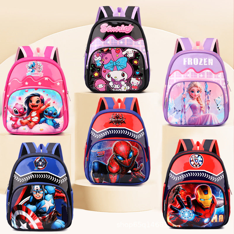 Cute Kids Backpack with Capybara Design Lightweight School Bag for Toddlers Age 3-5