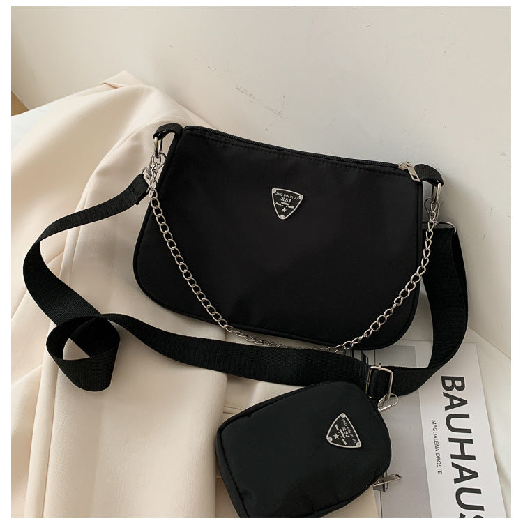 New Simple Small Crossbody Bag Women's Solid Color Casual Messenger Bag Shoulder Bag