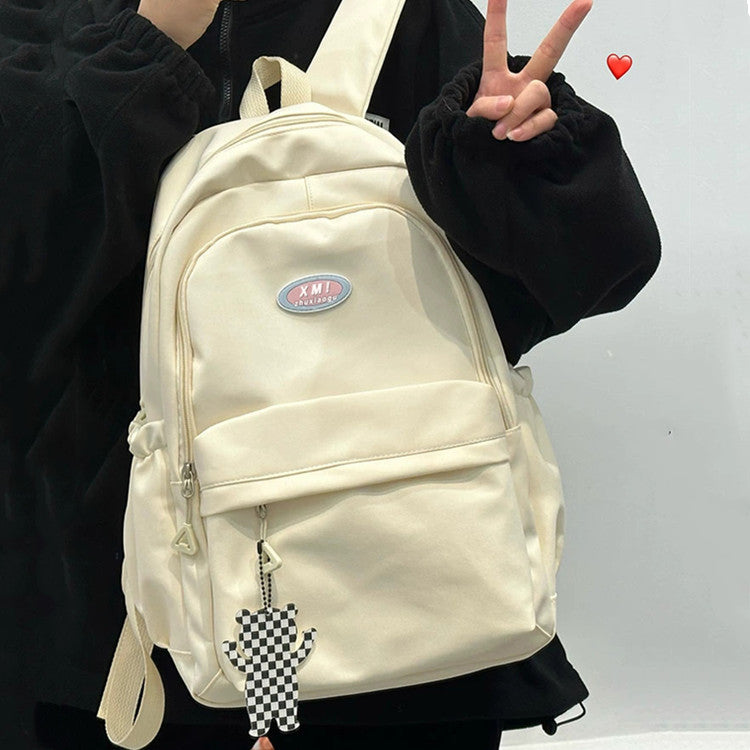 Schoolbag Female Japanese High School Student Backpack Middle School Student Youth Sense Waterproof and Hard-Wearing Backpack