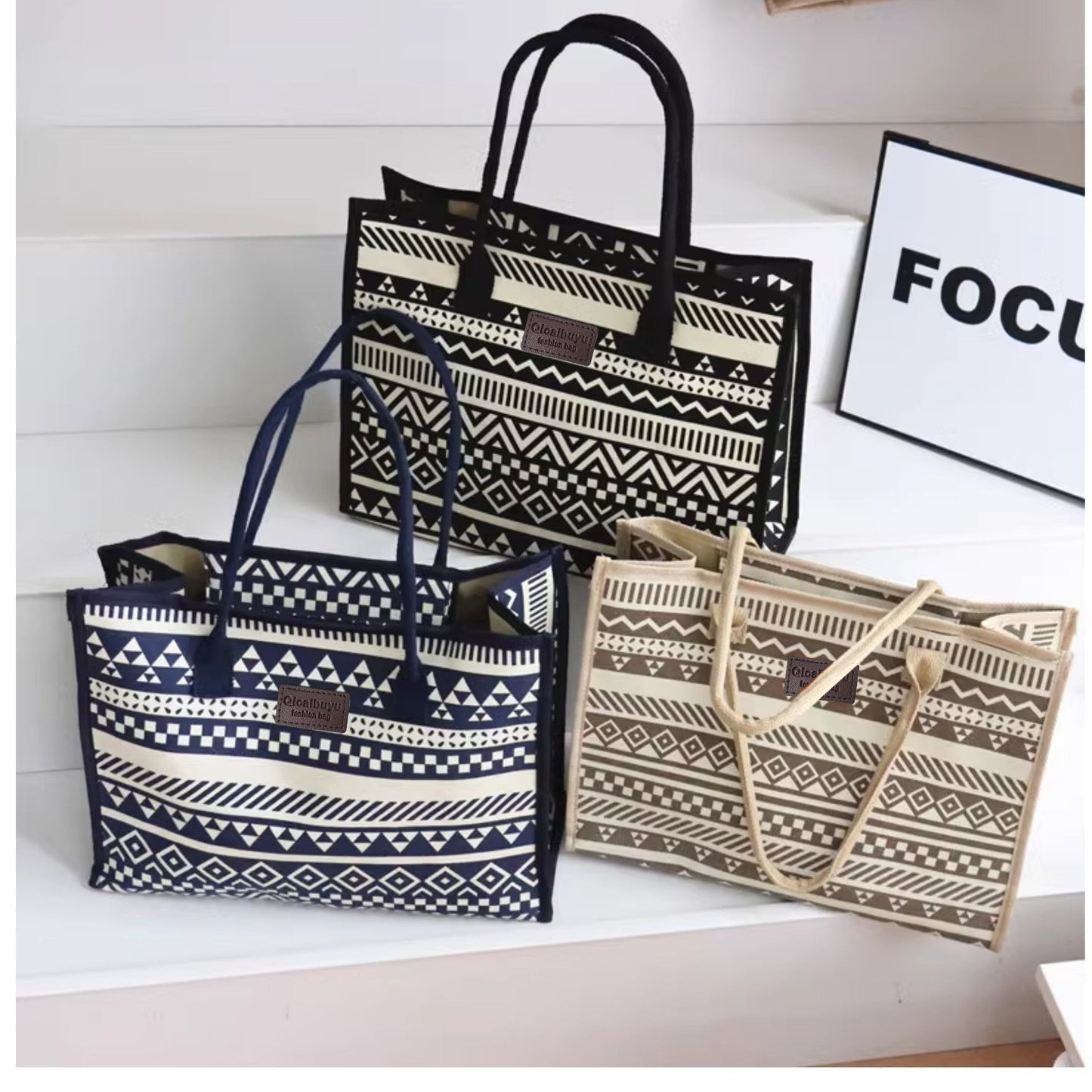 Women's Large Capacity Totes Women's Nylon Shoulder Bag Commuter Travel Handbag Fashion Casual Mummy Bag