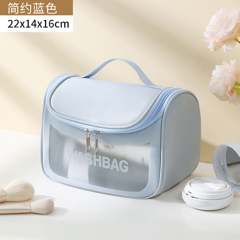 Portable Portable Large Capacity Waterproof Women's Cosmetic Bag Travel Toiletry Bag