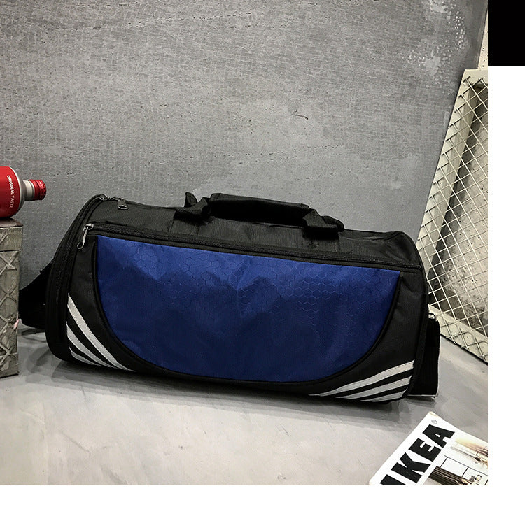 Sports Bag Men's Swimming Fitness Travel One Shoulder Bag Luggage Bag Yoga Taekwondo Bucket Bag