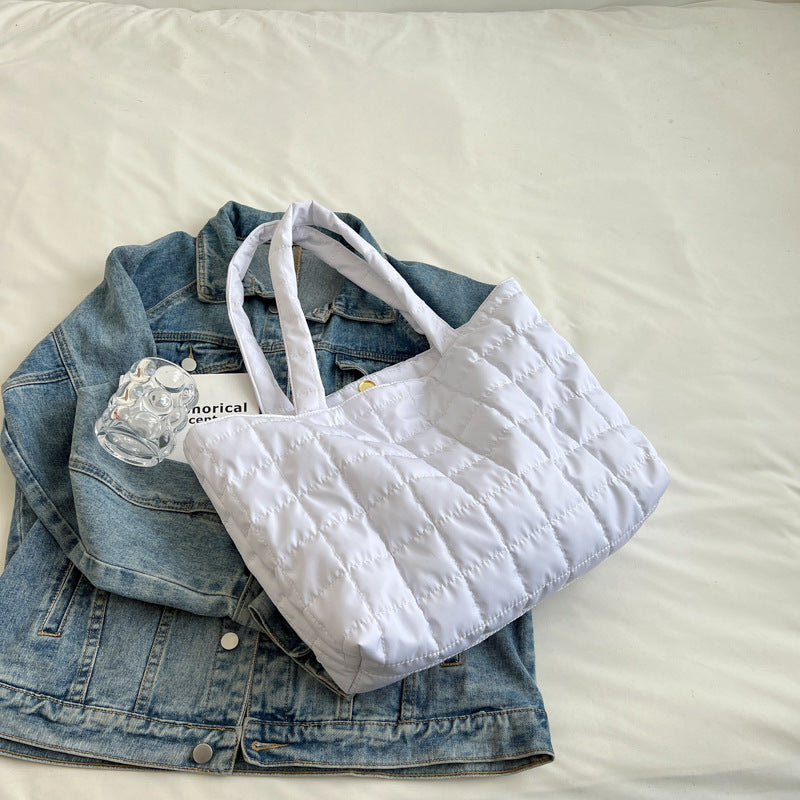 Underarm Bag Women's Fashion Casual Large Capacity New Korean Style Simple Western Style Shoulder Messenger Tote Bag