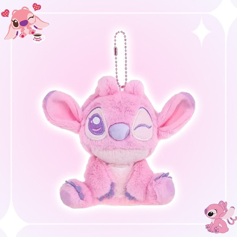 Girls Crossbody Bag Strawberry Bear Plush Head-Shaped Satchel Cute Animal Shape