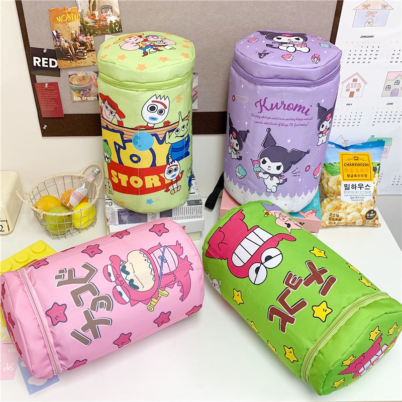 Cartoon Casual Backpack Women's Backpack Large Capacity Outdoor Picnic Travel Girlish Schoolbag