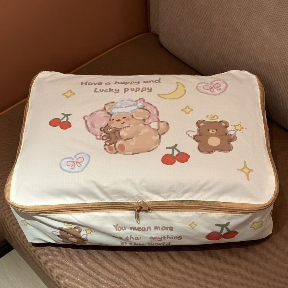Foldable Storage Bag Luggage Cat Storage Bag Waterproof Portable Clothes Underwear Underwear Shoes Packing Bag
