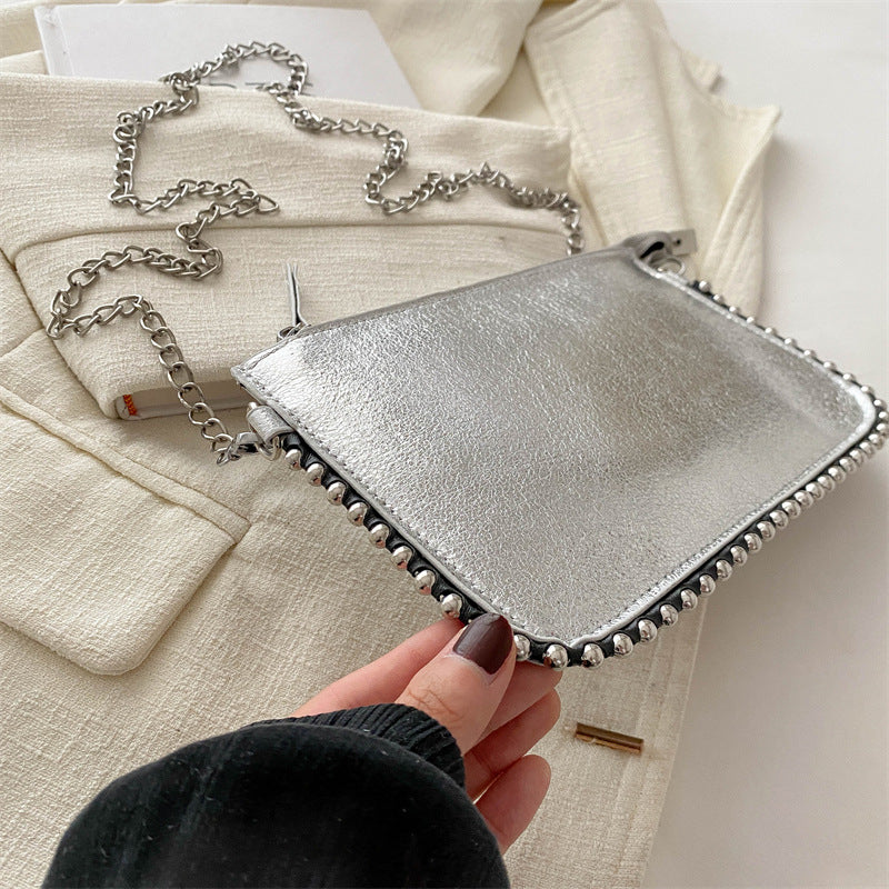 Popular Small Bag Women's New Summer Fashion Envelope Shoulder Bag Retro Easy Matching Chain Messenger Bag