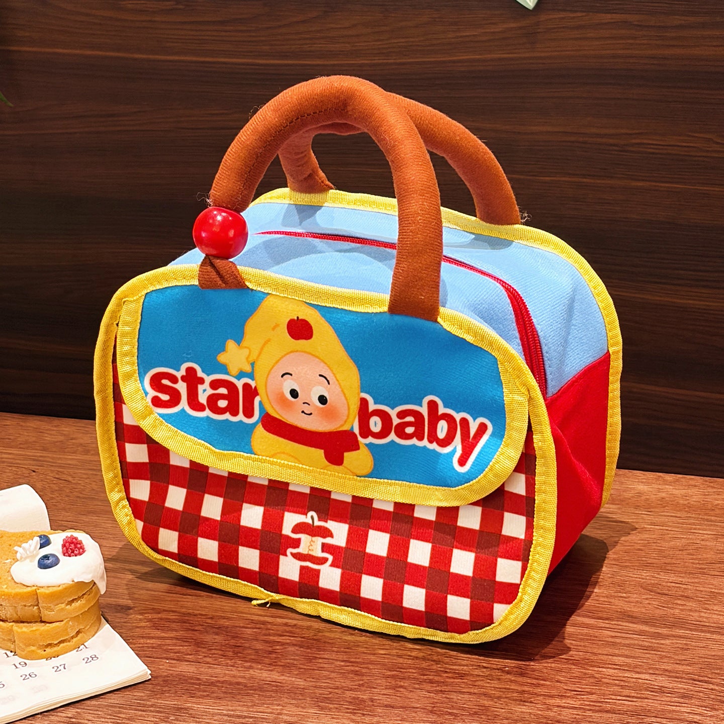 Cute Cartoon Lunch Bag with Insulated Design for Keeping Food Warm and Cold, Perfect for Work, School, and Picnics