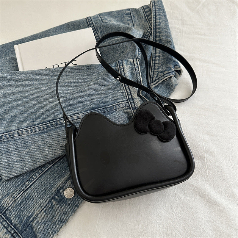 Cute Kitty Handbags Women's New Fashion Personality Shoulder Bag Trendy Crossbody Bag