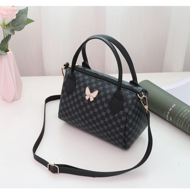 Fashion Butterfly Decoration Pillow Bag Women's Crossbody Bag Leisure Travel Versatile Trendy Small Bag