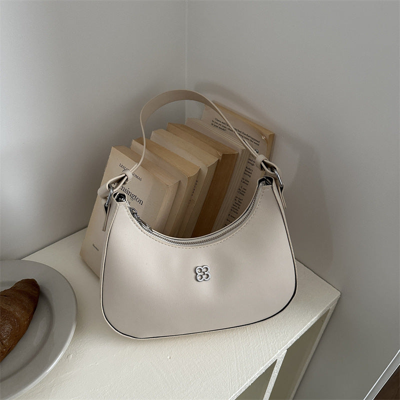 Exquisite Spring New Textured Elegant Lady Affordable Luxury Fashion Korean Style Simple Portable Underarm Shoulder Bag