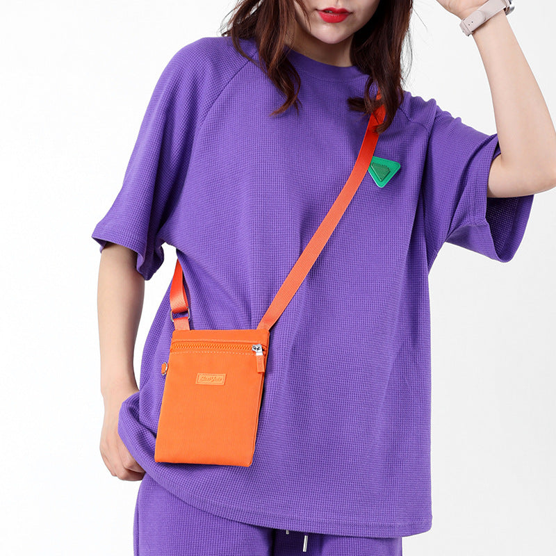 Japanese Leisure Fashion Shoulder Bag Small Korean Style Messenger Bag Versatile Travel Phone Bag Harajuku Sports Small Crossbody Bag