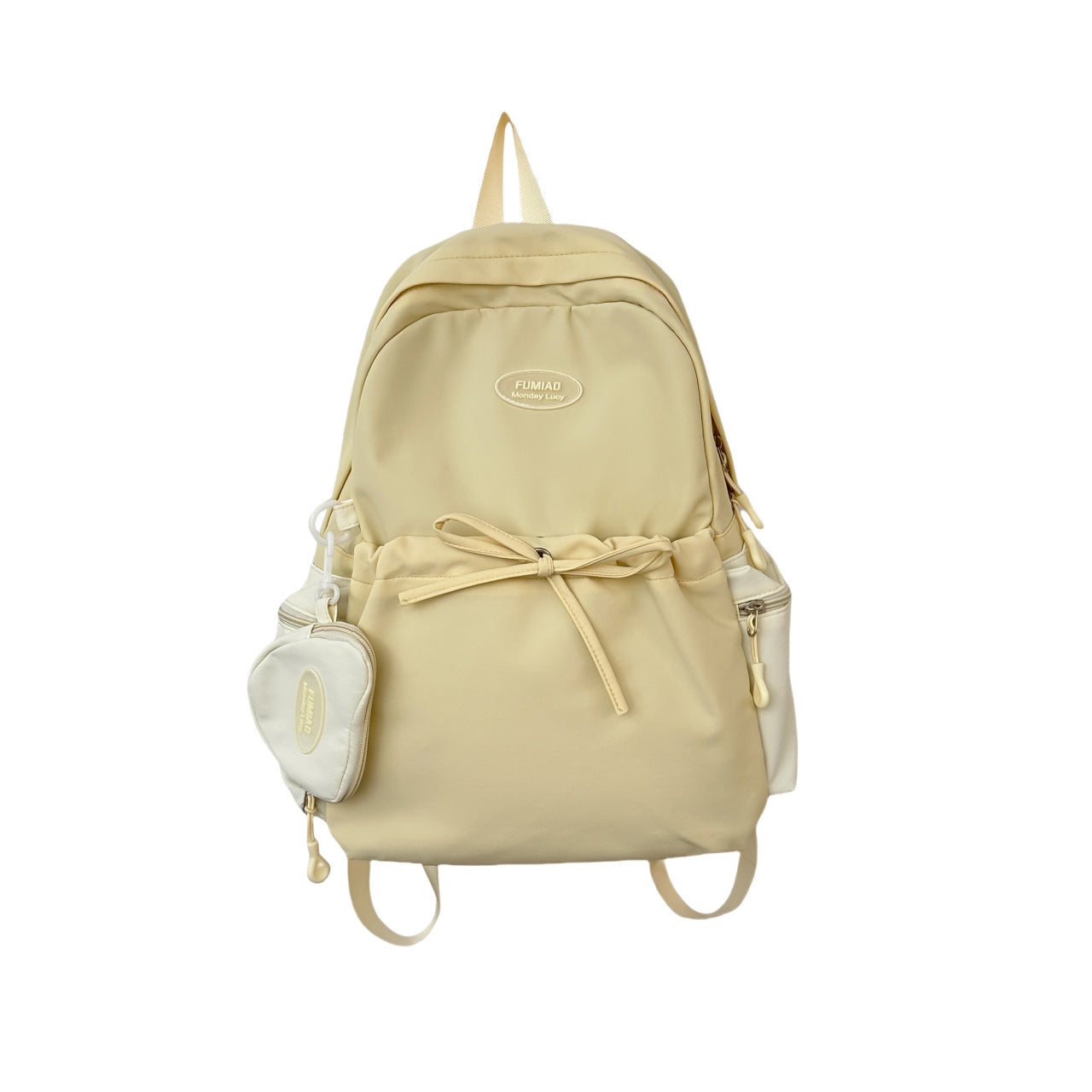 Lightweight Large Capacity Backpack for Students with Multiple Pockets and Drawstring Design, Perfect for School and Travel