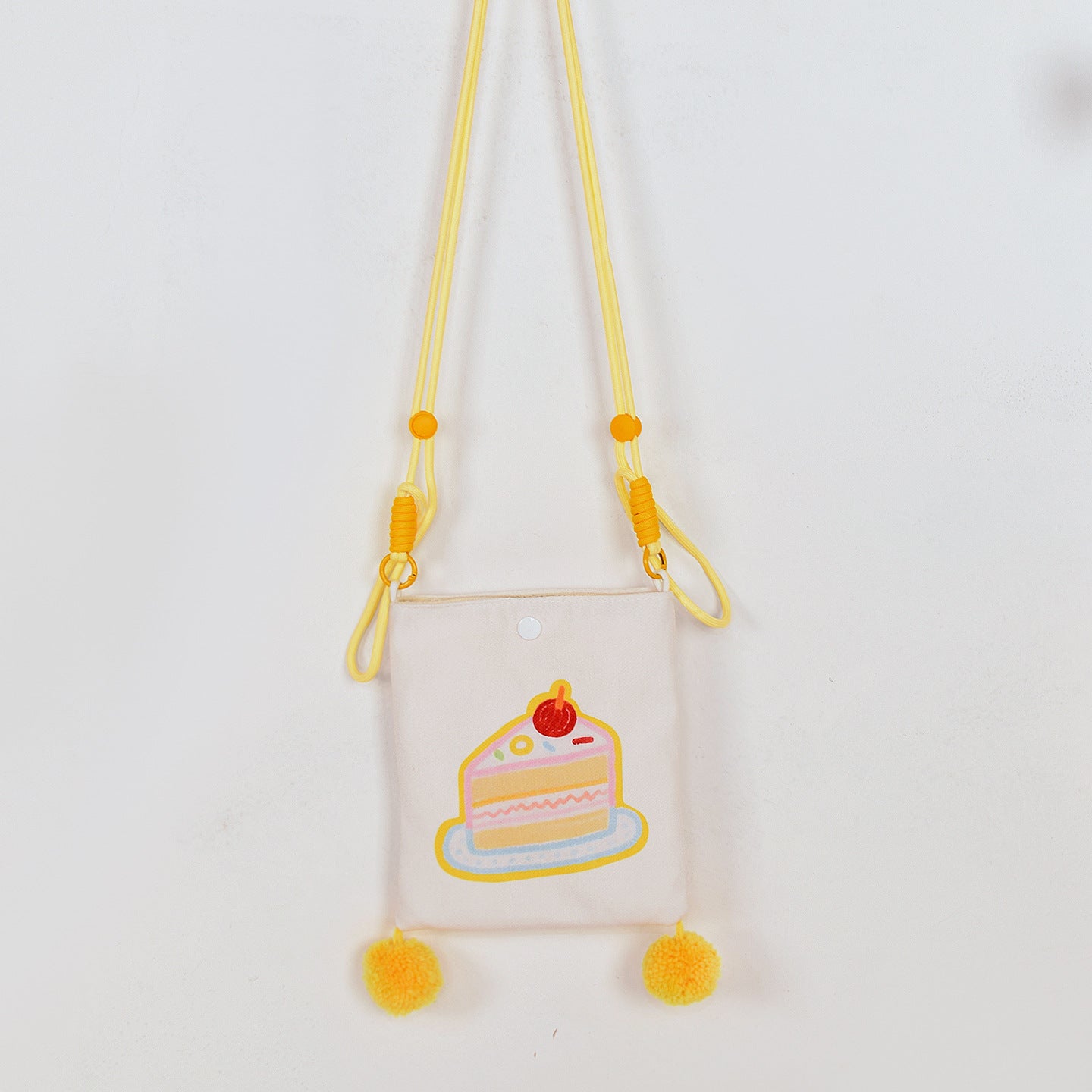 Cute Cartoon Printed Children's Students' Crossbody Bag Dessert Pattern Venonat Decoration Small Square Bag