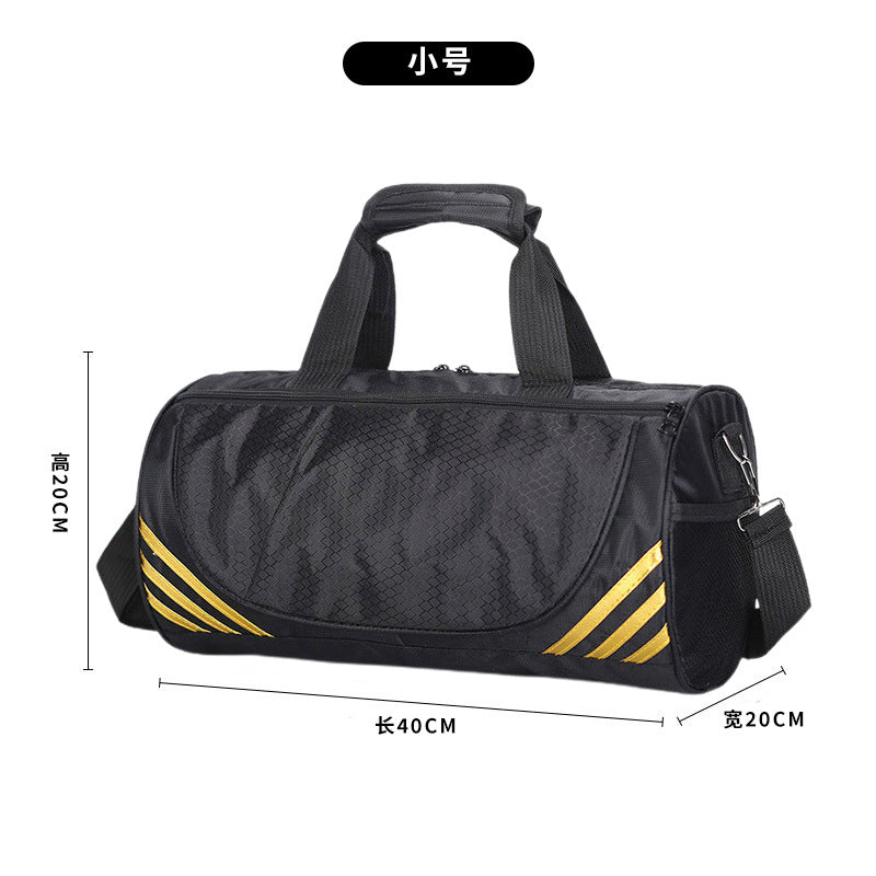 Sports Bag Men's Swimming Fitness Travel One Shoulder Bag Luggage Bag Yoga Taekwondo Bucket Bag