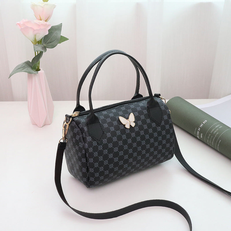 Fashion Butterfly Decoration Pillow Bag Women's Crossbody Bag Leisure Travel Versatile Trendy Small Bag